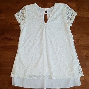 Maurices lace top